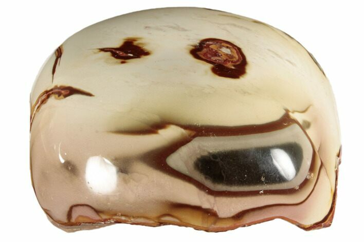 Polished Polychrome Jasper (One Side Polished) - Madagascar #196333